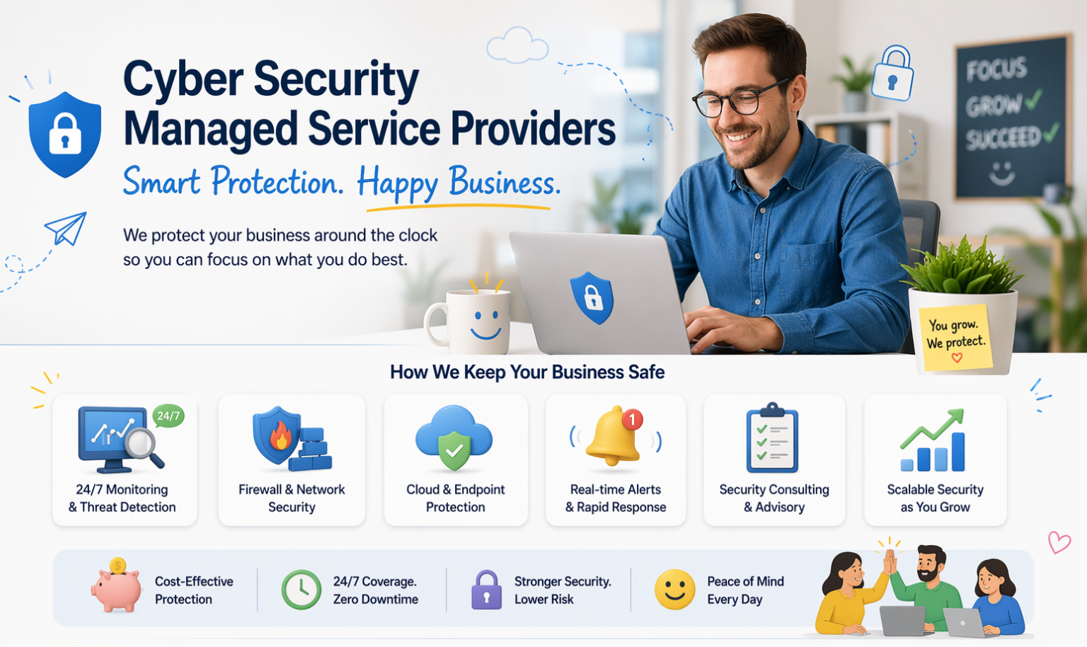Cybersecurity Managed Service Providers: Why Businesses Need Them